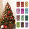 Colorful Christmas Tree Decorative Balls Set - Image 3