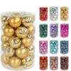 Colorful Christmas Tree Decorative Balls Set