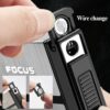 20 Sticks Cigarette Case Metal Lighter Butane - Image 5