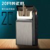 20 Sticks Cigarette Case Metal Lighter Butane - Image 6
