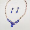Crystal Necklace & Earrings Two Piece Jewelry Set - Image 5
