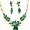 Crystal Necklace & Earrings Two Piece Jewelry Set - Image 6