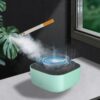Multipurpose Ashtray with Air Purifier for Filtering Second-Hand Smoke From Cigarettes
