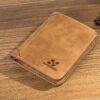 Men's Wallet Short Frosted Leather