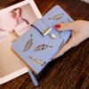 Women's Hollow Golden Leaf Buckle Wallet - Image 3