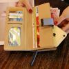 Women's Hollow Golden Leaf Buckle Wallet - Image 6