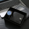 Men's Luxury Watch Gift Set Pen Wallet Quartz Watch - Image 6