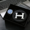 Men's Luxury Watch Gift Set Pen Wallet Quartz Watch - Image 8