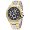 Brand Dial Gold Casual Quartz Watch
