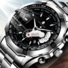Business Male Big Dial Stainless Steel Watch - Image 2