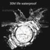 Business Male Big Dial Stainless Steel Watch - Image 5