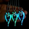 Fashion Wolf Pendant Necklaces for Men