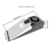 Portable Door Stop Alarm Anti-theft Wireless Security System Door Stopper Block Alarm For Home Hotel Dormitory Safety - Image 6