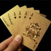 Golden Poker Cards Deck
