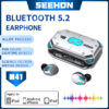 M41 TWS Wireless  Earphones Touch Control