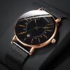 Men's Fashion Luxury Ultra-thin Stainless Steel Watch - Image 3